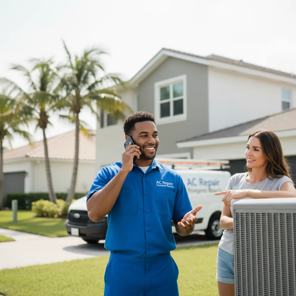 AC Repair Pompano Beach customer support in Shattuck